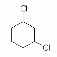 1,3-dichlorocyclohexane: simple hexagon, with no info about orientation.