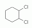 1,2-dichlorocyclohexane: simple hexagon, with no info about orientation.
